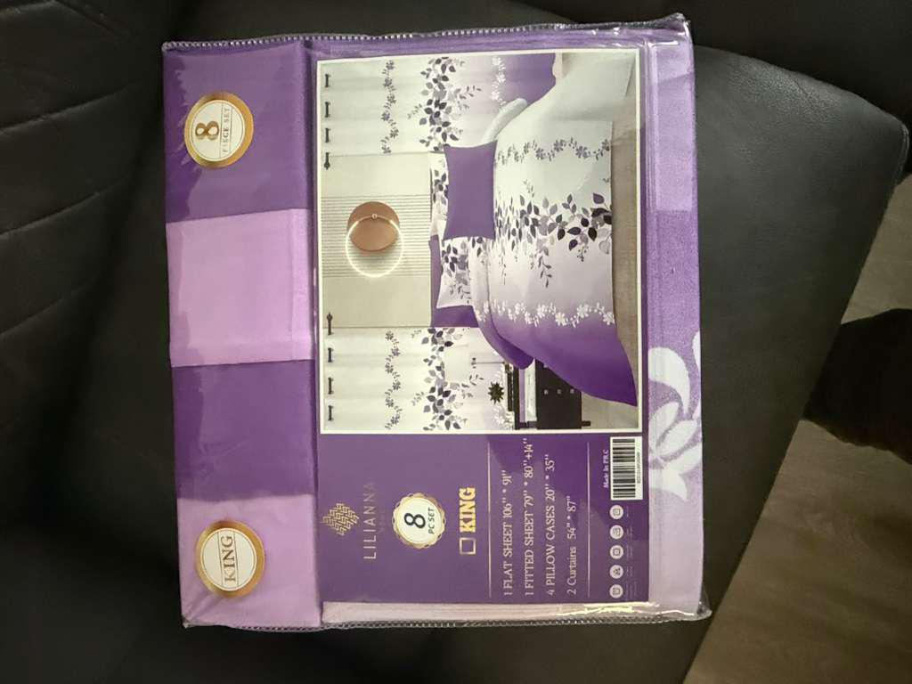 purple flat sheet